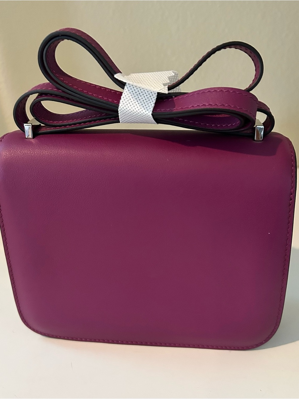 19cm Purple Leather Box - Picture 4 of 8